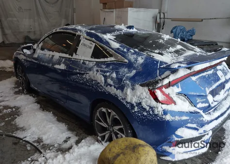 2018 Honda Civic Si z USA, uszkodzony, nr VIN 2HGFC3A56JH752958